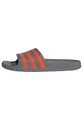 adidas Unisex Adilette Aqua Slides, Grey Three/Impact Orange/Grey Three, 42 EU