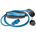 Mennekes E-Auto Not-Ladekabel 4 m - Mode 2 Typ 2 16A für Hybrid und Elektro-PKW, mit 3,7kW SCHUKO-Anschluss an Haushalts-Steckdose