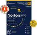 NORTON 360 Premium 2026 - 10 Geräte / 1 Jahr 75GB KEIN ABO Download