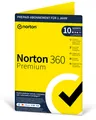 Norton 360 Premium 10 Geräte 1 Jahr PC Win Mac Android Internet Security PKC