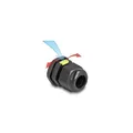 60614 - Delock Kabelverschraubung M12 mit Belüftung IP68 staub-...
