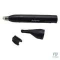 BaByliss MEN E652E Nasen- und Ohrhaartrimmer mit Augenbrauenaufsatz