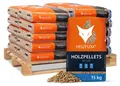 Heizfuxx Holzpellets Blue 15kg x 20 Sack 300kg Palette