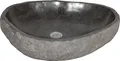 Waschbecken NATURSTEIN-XL ca. 45-55cm Flußstein Findling