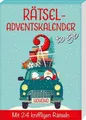 Rätseladventskalender to go 5: Mit 24 kniffligen Rätseln (Adventskalender für Er