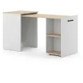 Vicco Schreibtisch, Greige, Eiche Artisan, Holzwerkstoff, Rechteckig, 60x78x50.4 cm, Arbeitszimmer, Schreibtische, Bürotische