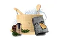 Liebenstein Sauna-Aufgussset Sauna Set - 3 teiliges "Komplettset" - hochwertiges Sauna Zubehör Set (3-tlg)