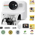 1080P HiMont Kinderkamera mit Sofortdruck & 32GB Karte für kreative Abenteuer