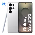 Galaxy S25 Ultra 256GB, Handy Titanium Whitesilver, Android 15, 5G, 12 GB