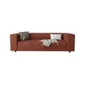 S-STYLE Einzelsofa  Oskar , rot , Maße (cm): B: 175 H: 65