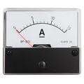 Messinstrument 0 - 15 A DC zum Einbau, Einbaumessinstrument, Analog Amperemeter