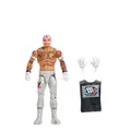 Mattel WWE Elite Actionfigur und Zubehör, Serie #125 Set, ca. 15 cm große Sammelfigur Rey Mysterio mit 25 Bewegungspunkten und austauschbaren Händen, JHT67, [Mehrfarbig]
