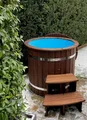 Whirlpool Holzbadewanne Garten Bad Outdoor-Spa Erholungsbecken