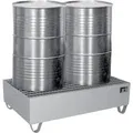 Auffangwanne 224l L1200xB800xH360mm VA o.Gitterrost BAUER