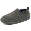 Hollert Herren Lammfell Hausschuhe Vincent GRAU Fellschuhe echt Merino Schaffell warm und bequem Größe 45 EU