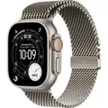 Apple Watch Ultra 3 49mm GPS+5G Titan Milanaise M natur/natur - Silber