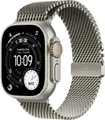 Apple Watch Ultra 3 GPS + Cellular 49mm Titangehäuse Milanese Loop Natur M