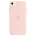 Echtes Apple iPhone 7, 8 & SE Silikonhülle Back Case Chalk Pink
