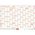 Athesia Mega-Posterplaner, rot 2026 (Harter Einband, Deutsch) (56564041)