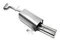 TA Technix Sportendschalldämpfer für Audi / Seat / VW A3, Leon, Golf IV, New Bee