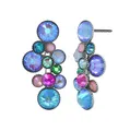 Konplott Ohrstecker Water Cascade Glam Multi antik Silber Damenohrringe Ohrhänge
