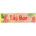 Tiki Bar Party Banner - Wo dieses Banner hängt, gibt es leckere