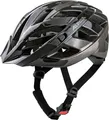 ALPINA Alpina Panoma 3.0 - individuell anpassbarer & gut belüfteter Tourenrad-Helm, optionalen LED-Licht, für Erwachsene, Black-Anthracite Gloss, 52-57 cm