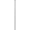 Zaunpfosten für Zaunfeld Madrid Verzinkt z. Aufschrauben Ø 4 cm Höhe 81,5 cm