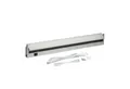 Oktaplex lighting LED Unterbauleuchte Rota 15W 91cm 230V Unterschrankleuchte LED, schwenkbar, LED fest verbaut, Neutralweiß, 4000K Küche Lichtleiste Aluminium mit Schalter