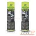 PETEC 2x 400ml KÄLTESPRAY FREEZE -45°C KALTREINIGER EISSPRAY VEREISUNGSSPRAY