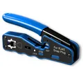 3 in 1 RJ45 Crimpzange Netzwerkwerkzeug, Presszange für RJ45 Stecker Abisolieren