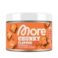 MORE Chunky Flavour, Salted Caramel, 150 g, vegan, Geschmackspulver zum Süßen, ohne viel Zucker und Kalorien, mit Inulin und Laktase