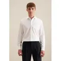 seidensticker Businesshemd Schwarze Rose Comfort 1/1 Kentkragen Uni weiß 4XL (49)