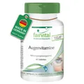 Augenvitamine, 60 Tabletten, speziell für die Augen entwickelt, Multivitamin ...