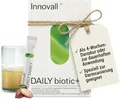 Innovall DAILYbiotic+ Darmsanierung mit dem 4in1 Superfood für Darmflora Mikrobiom & Darmgesundheit - Bakterienkulturen Darmbakterien Lactobacillus reuteri & Präbiotika Pulver (14 Stk)