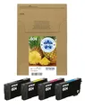 Epson Original 604 Pineapple Multipack 4-Farben-Tintenpatronen | EasyMail – weniger Plastikverpackung| Schwarz, Cyan, Magenta, Gelb | 1x 3,4 ml, 3x 2,4 ml |Original Epson Tinte für optimale Ergebnisse