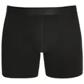Hom Boxershorts Long Boxer Briefs HO1 mit horizontalen Eingriff schwarz M