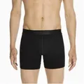 Hom Langer Boxer HO1 ultraweich, Cotton-Mix, elastisch, längeres Bein schwarz M