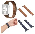 Wigento Smartwatch-Armband Für Apple Watch 10 42mm / 9 8 7 41 6 SE 5 4 40mm Magnetisches Armband