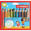 2 bis 40x STABILO Multitalentstift woody 3 in 1, 10er Kartonetui BIS 25% RABATT