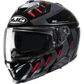 HJC i71 Simo Helm, schwarz-rot, Größe XS 54 55 für Männer