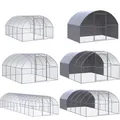 Outdoor Hundezwinger ohne Dach Hundekäfig Hundehütte Metall Freilaufgehege DE