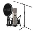 RØDE Mikrofon Rode NT1 5th Generation XLR USB Mikrofon mit Stativ