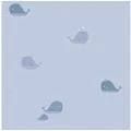 Profhome Vliestapete 381441-GU Kinder Tapete Tiermotiv matt blau grau weiß 5,33 m2, leicht strukturiert, matt, (1 Rolle, 5,33 qm), Vliestapete in blau blau 0.53 m x 10.05 m