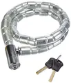 FISCHER 85847 Gliederschloss, Länge: 100cm, silber, 100 cm