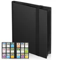 Sammelkarten Album, 24 Blätter 432 Taschen Karten Sammelalbum, Seitlich Befül...