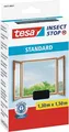 tesa Insect Stop STANDARD Fliegengitter Fenster Insektenschutz 130 cm x 150cm !!