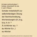 Ich kann rechtschreiben 1. Schüler-Arbeitsheft für die 2. und 3. Klasse: Schü