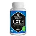 BIOTIN 10 mg hochdosiert+Zink+Selen Tabletten 365 St PZN 12580505