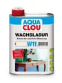 Clou AQ-Wachs- Lasur W11 weiss 2 in 1: Pflegt und schützt 250 ml
